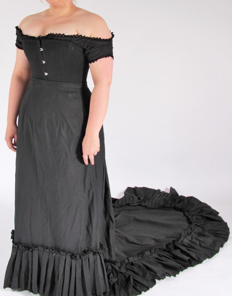 Photo of 1870s underwear